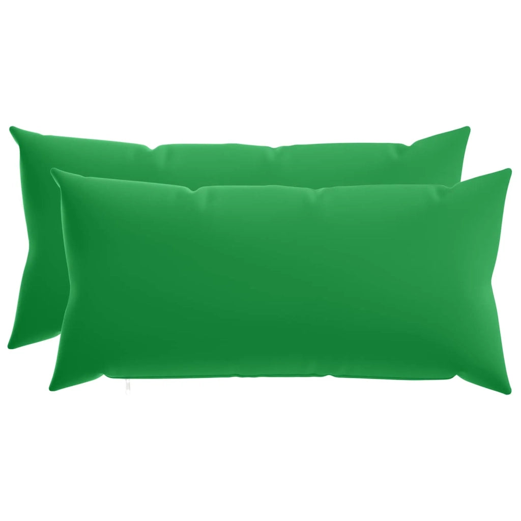 Federa 2 pcs HEERLEN Verde 40 x 80 cm Poliestere 910030