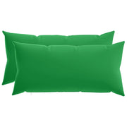 Federa 2 pcs HEERLEN Verde 40 x 80 cm Poliestere 910030