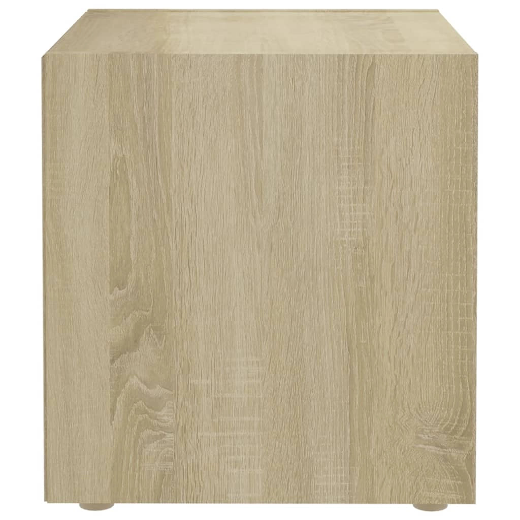 Mobile TV multimediale mensola TV credenza mobile TV sala da pranzo soggiorno camera da letto 2 pezzi rovere Sonoma 37 x 35 x 37 cm legno ingegnerizzato marrone 02_0028615
