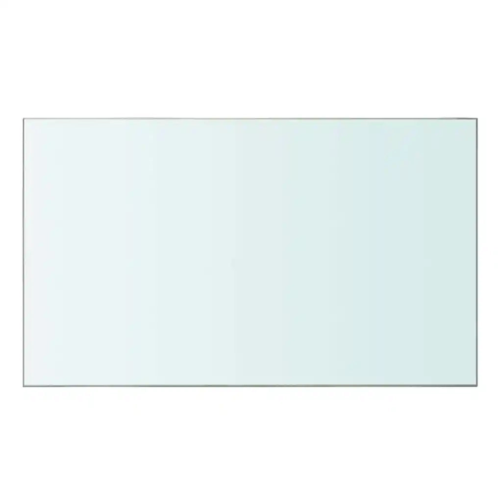 Mensole in Vetro Trasparente 2 pz 50x30 cm cod mxl 33700