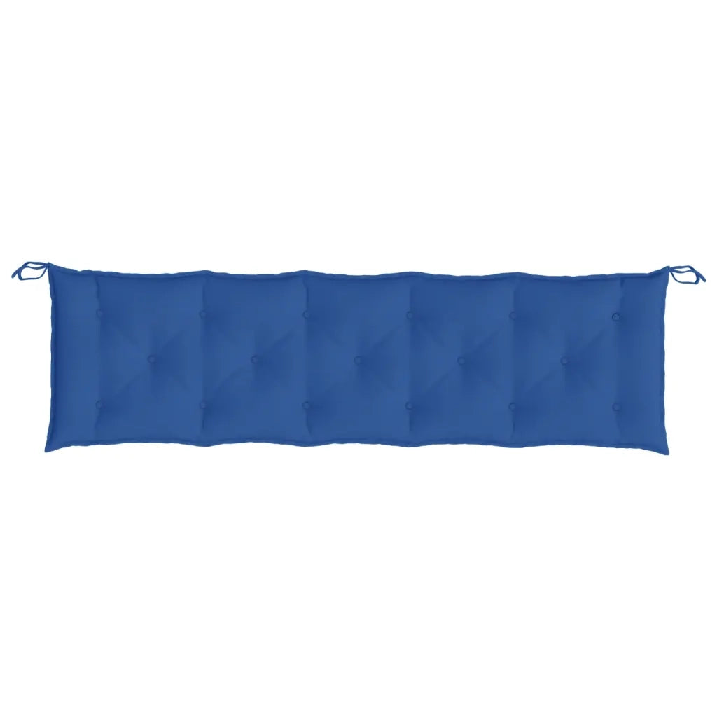 Cuscino per Panca Giardino Blu Reale 180x50x7 cm Tessuto Oxford 361631