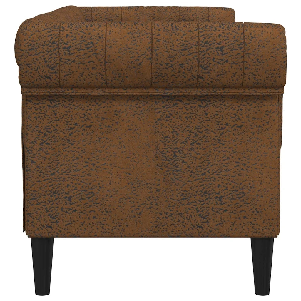 Divano Marrone 182,5 x 74,5 x 74,5 cm Poliestere 42013009