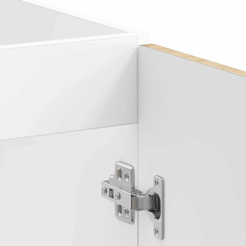 Mobiletto per lavabo Porto 2 pz Marrone 80 x 46 x 81,5 cm 3315024