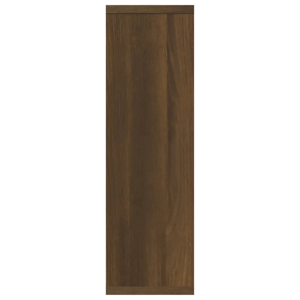 Mensola a Muro Rovere Marrone 85x16x52,5cm in Legno Multistrato 820462