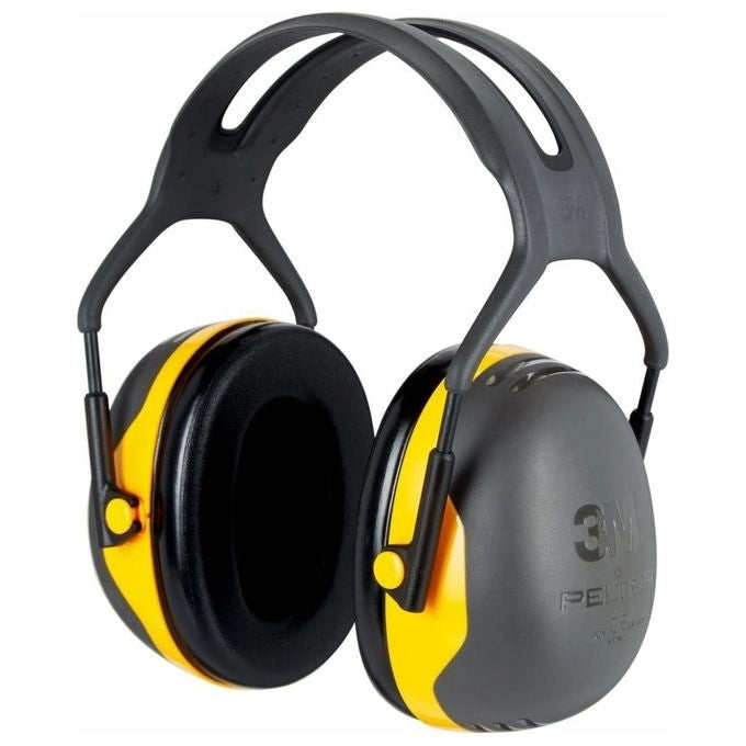 3M X2A PELTOR Cuffie Antirumore Protezione Udito SNR 31 dB Dielettriche Bardatura colore Giallo