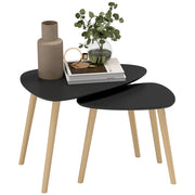 Tavolino da caff¨¨ gigogne ¨C zephmum ¨C nero, legno