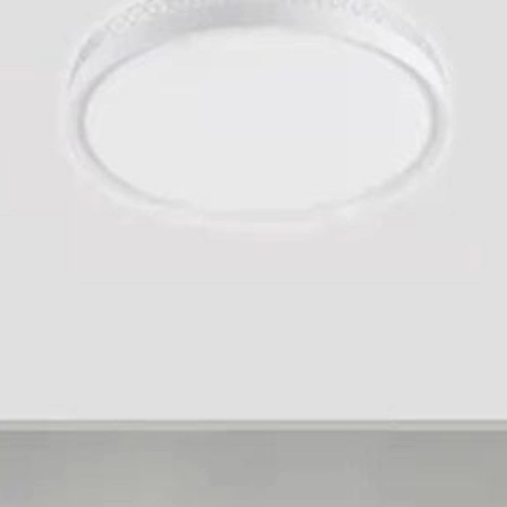 Trade Shop - Plafoniera Da Soffitto 60w Tondo Con Striscia Luce Fredda Fst-50a17116 Interno 49cm -