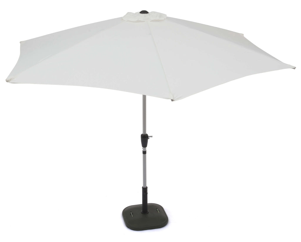 Ombrellone da Giardino Ø3 m Palo Ø38 mm in Alluminio Taddei Parigi Bianco
