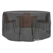 Coperture Mobili da Giardino | Telone per mobili da esterni 2 pz 10 Occhielli ?230x90cm Rotonde