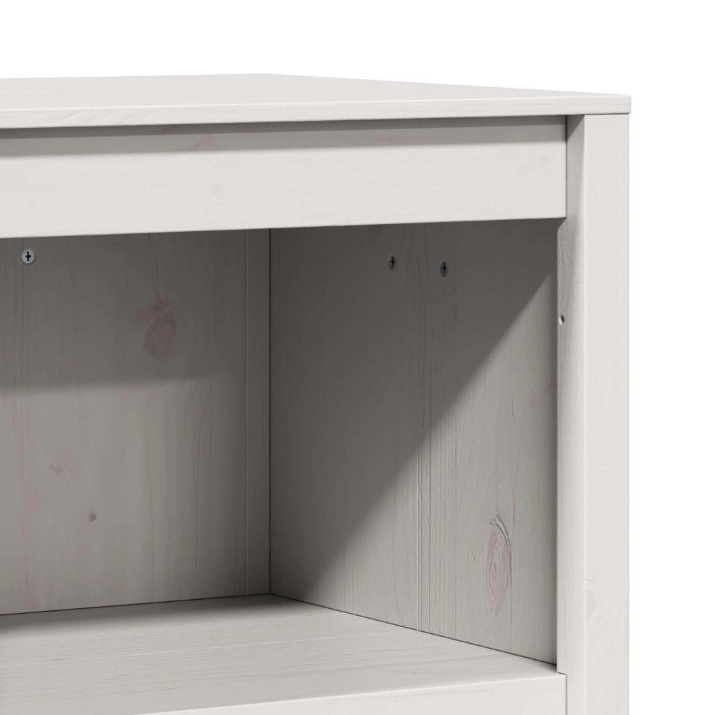 Pensile da cucina | Mobile da cucina MEPPEL Bianco 55 x 55 x 92 cm Pino massello