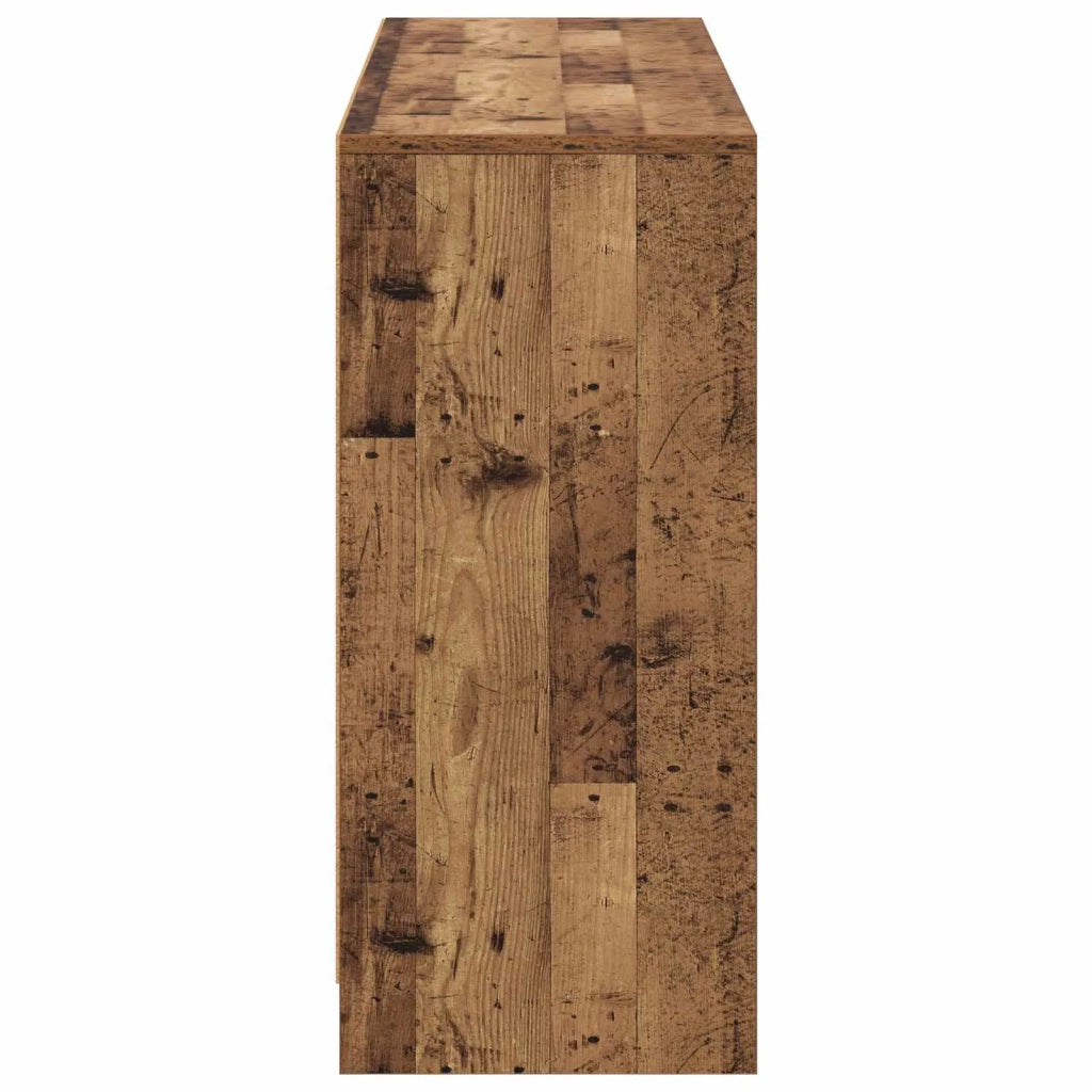 Credenza | Madia | Buffet da pranzo | Armadio da pranzo con cassetto Legno vecchio 102 x 32 x 73,5 cm