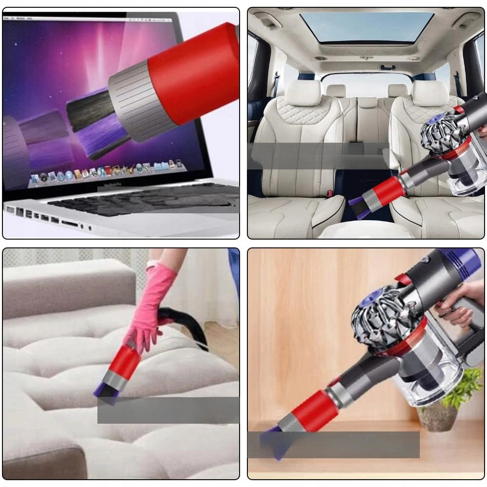 Spazzola per Polvere con Prolunga Flessibile 157cm – Compatibile con Aspirapolvere Dyson V7 V8 V10 V11 V15 GEN5