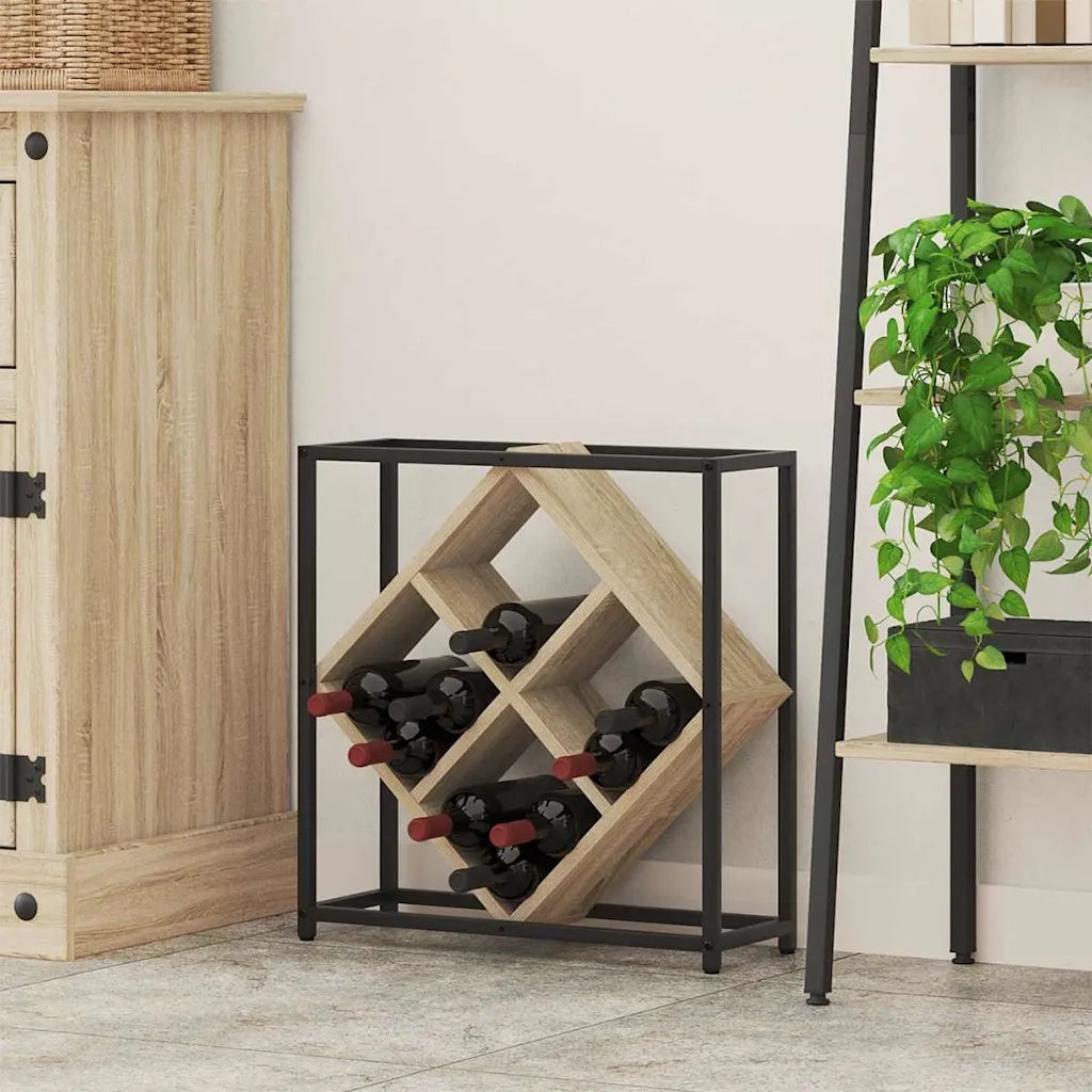 Portabottiglie Rovere Sonoma 51 x 18 x 52,5 cm 868220