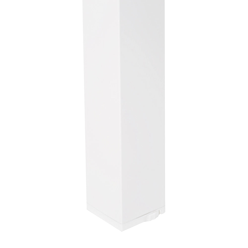 Tavolo da giardino Alluminio grigio 75 x 168 / 248 x 100 cm Piano allungabile Tavolo da pranzo per esterni