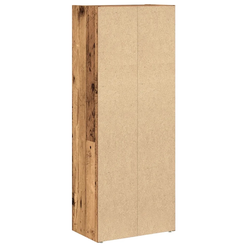 Libreria Legno Vecchio 40x24x102 cm in Legno Multistrato