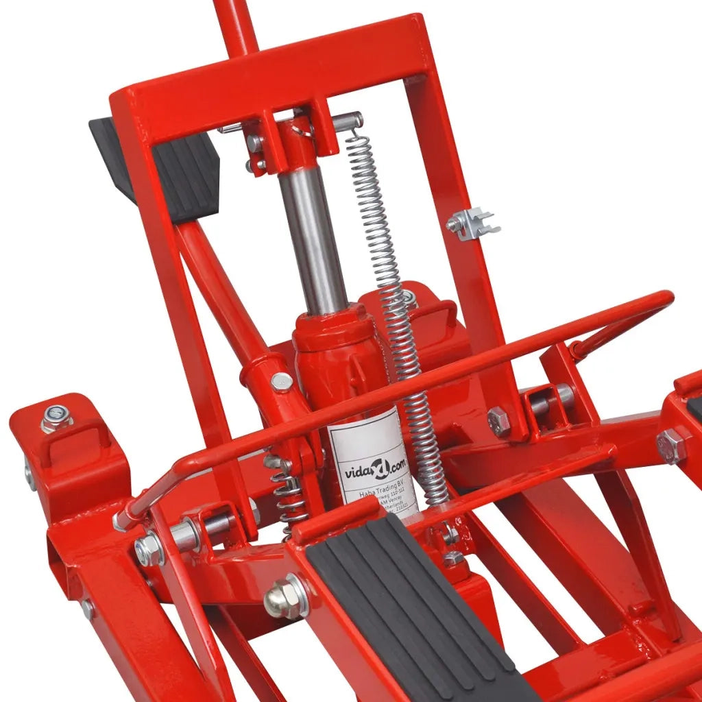 Martinetto Idraulico per Motociclette/ATV 680 kg Rosso  cod mxl 76811