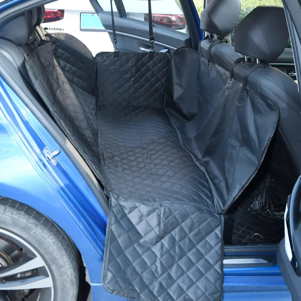 Coprisedile Auto per Cani Nero 137x46x50 cm CFW3638327