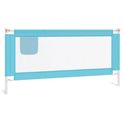 Sponda Letto di Sicurezza per Bambini Blu 190x25 cm in Tessuto CFW1956789