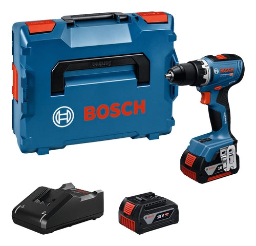 Bosch GSR 18V-65 2100 Giri/min Chiave 1,06 kg Nero, Blu