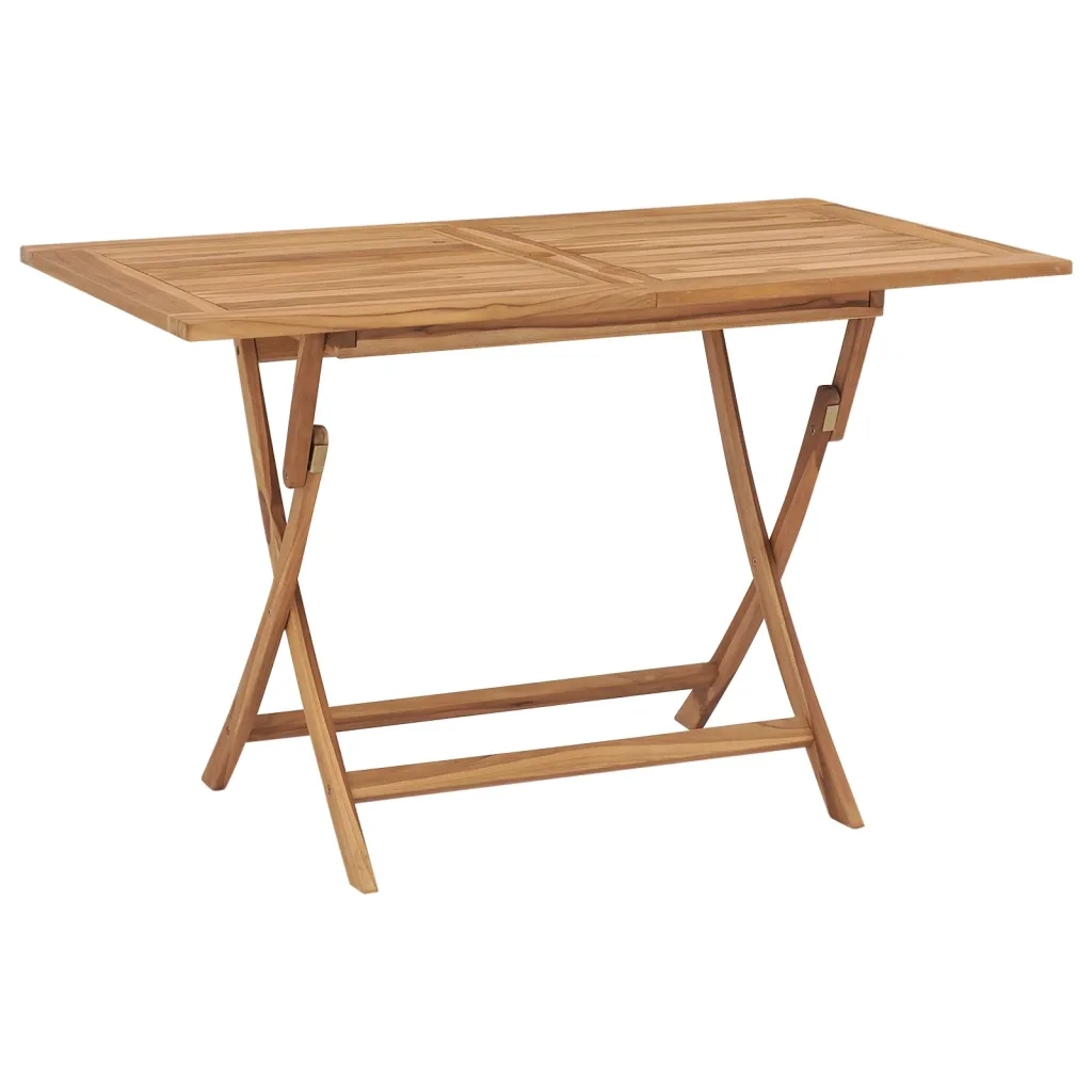 Set da Pranzo da Giardino 5 pz in Legno Massello di Teak 3059601