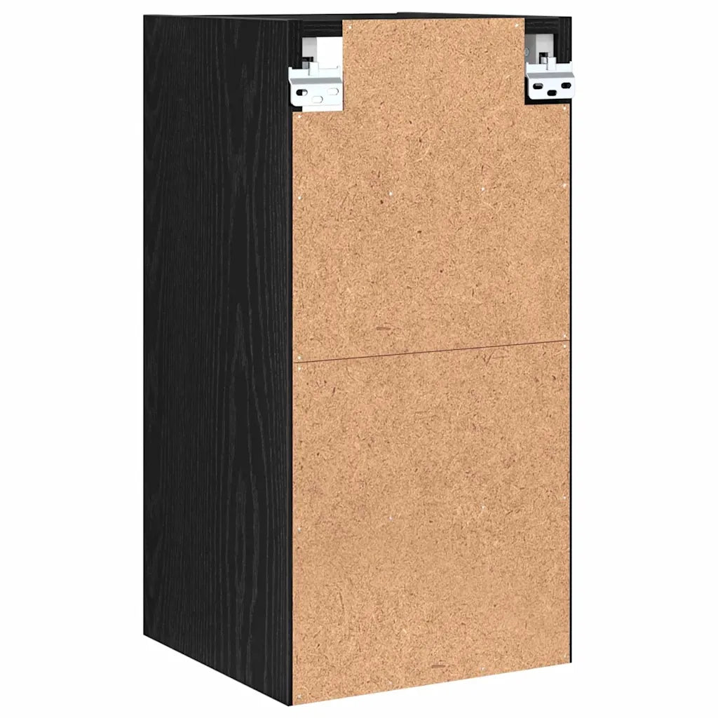 Armadio pensile Rovere nero 30 x 29,5 x 60 cm Legno multistrato 876647