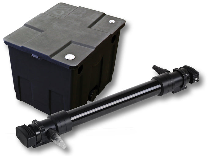 Set Filtro a 1 camera per laghetto da 12000l Chiarificatore UVC da 72W 6ª serie