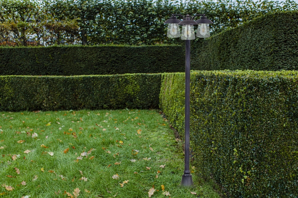 Lampione da giardino CATE ruggine Lutec 3xE27 IP44