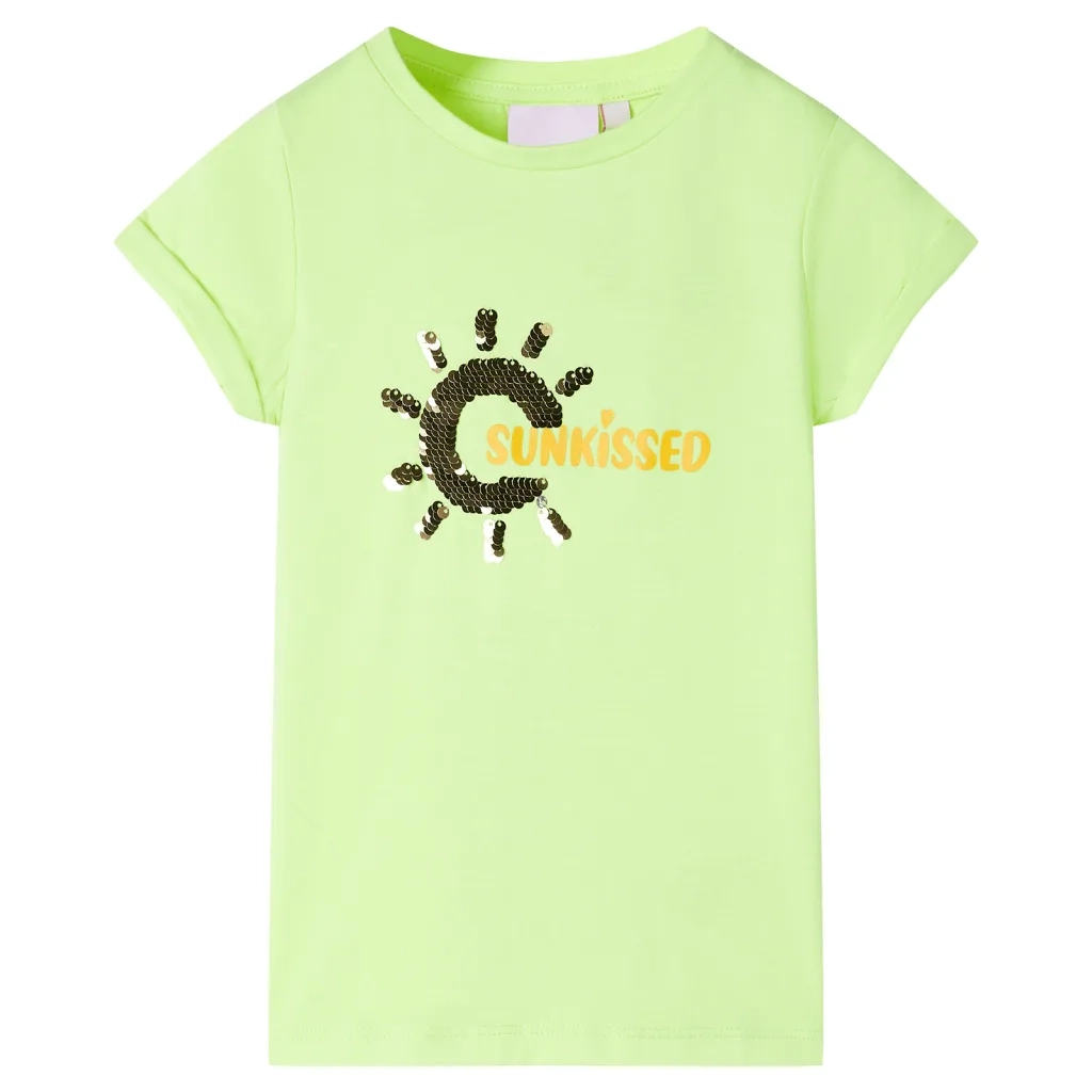 Maglietta per Bambini Giallo Neon 116cod mxl 133725