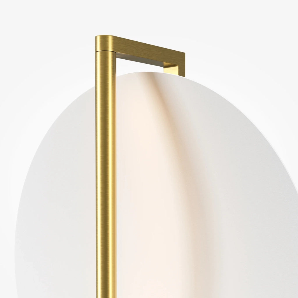 Maytoni Applique moderna Mira 1 luce LED integrato oro alluminio
