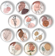 12 pezzi di magneti decorativi per frigorifero magneti per lavagna magnetica per bagni e cucine per bambini e adulti forti e adesivi