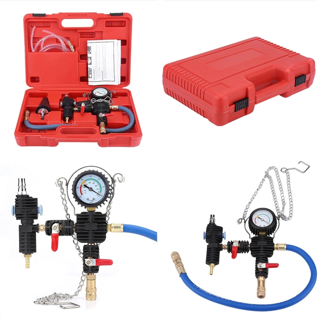 Kit universale per spurgo ricarica sistema di raffreddamento auto camper 07409