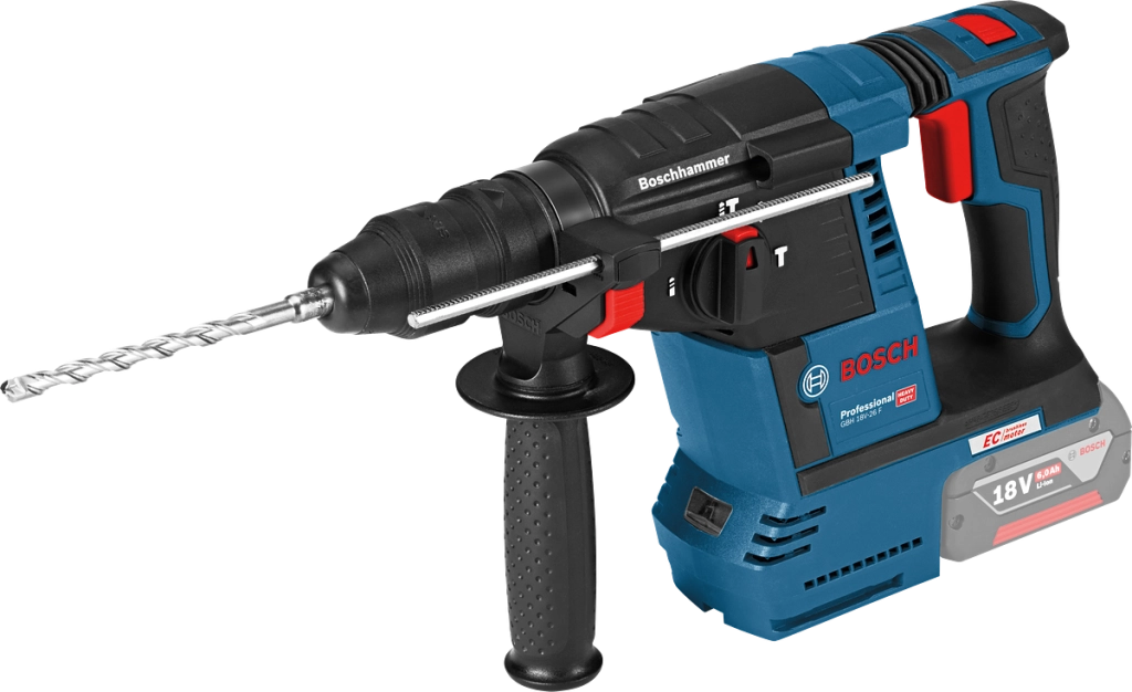 TASSELLATORE A BATTERIA BOSCH 3 FUNZIONI BRUSHLESS GBH 18V-26 F - 0611910001
