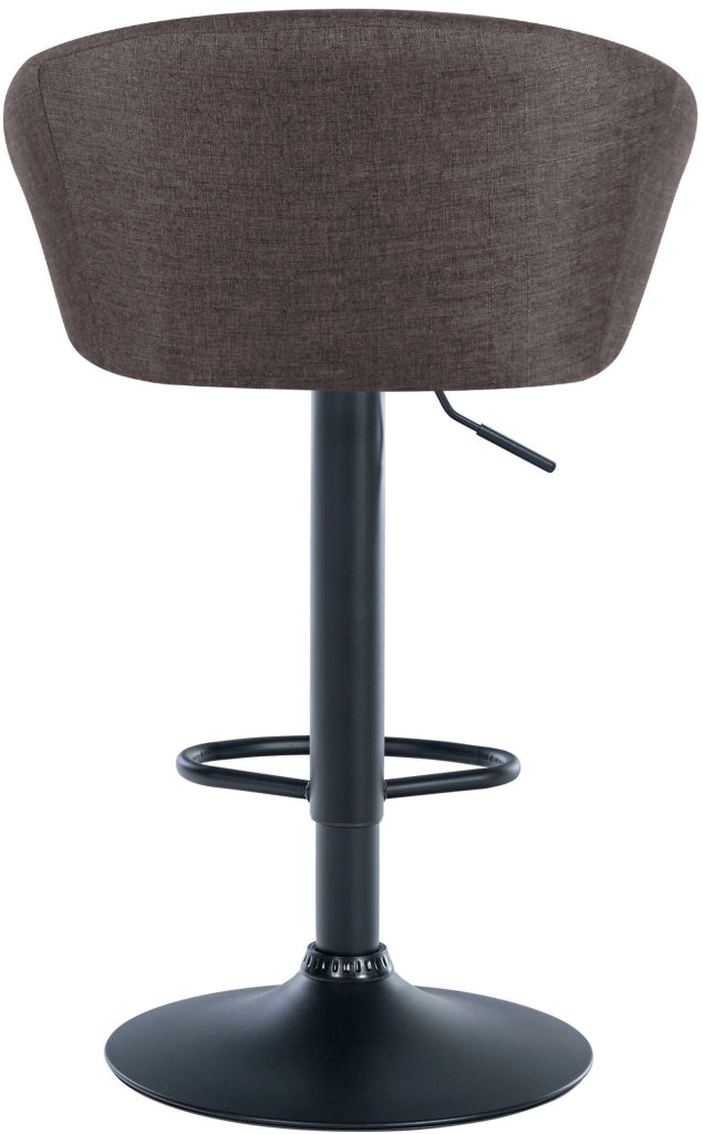 Barhocker Davie Stoff schwarz
