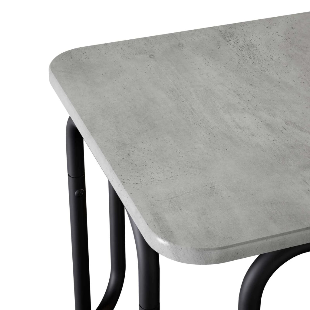 Tavolino da salotto Grigio Cemento 100 x 50 x 45 cm 8007725