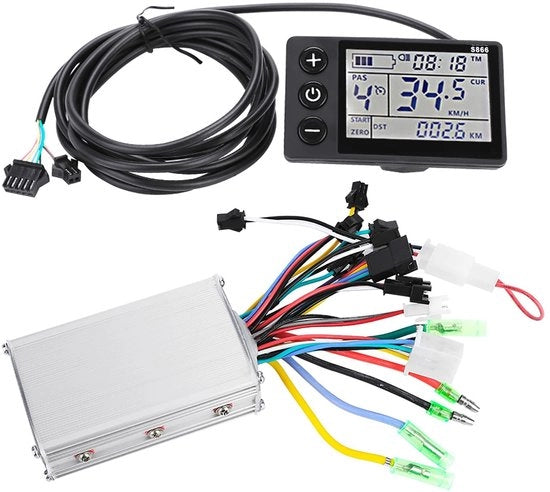 Regolatore di Tensione Leggero - Controller di Regolazione della Pioggia - Motore a Corrente Continua Robusto - Schermo LCD - Flessibilità di Regolazione della Velocità - Installazione Facile - Controller del Motore