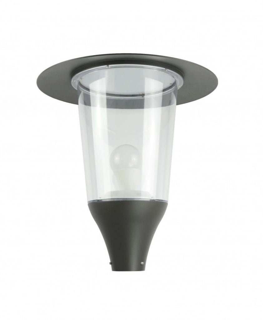 Lanterna da giardino METIS 1xE27 IP65 grigio scuro SU-MA