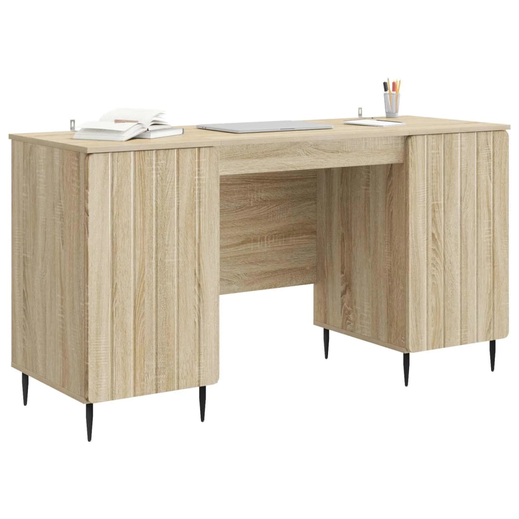 Scrivania Rovere Sonoma 142,5 x 50 x 75 cm Legno ingegnerizzato