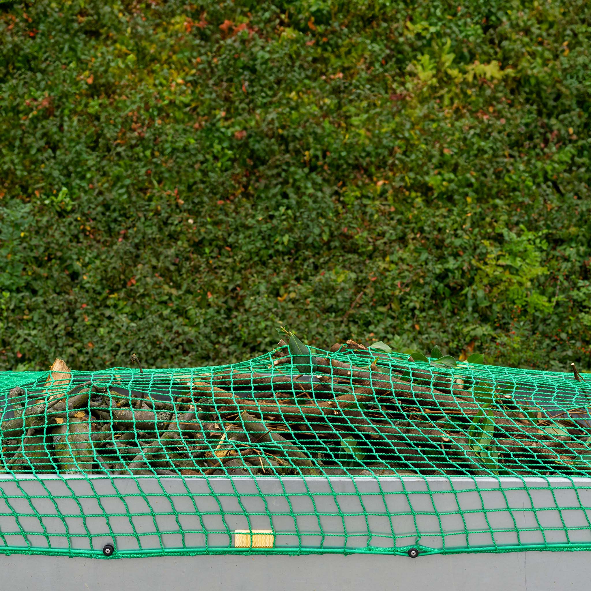 Rete ferma carico per trasporto su rimorchio 4 x 4 m maglie 45x45 mm Rete di sicurezza