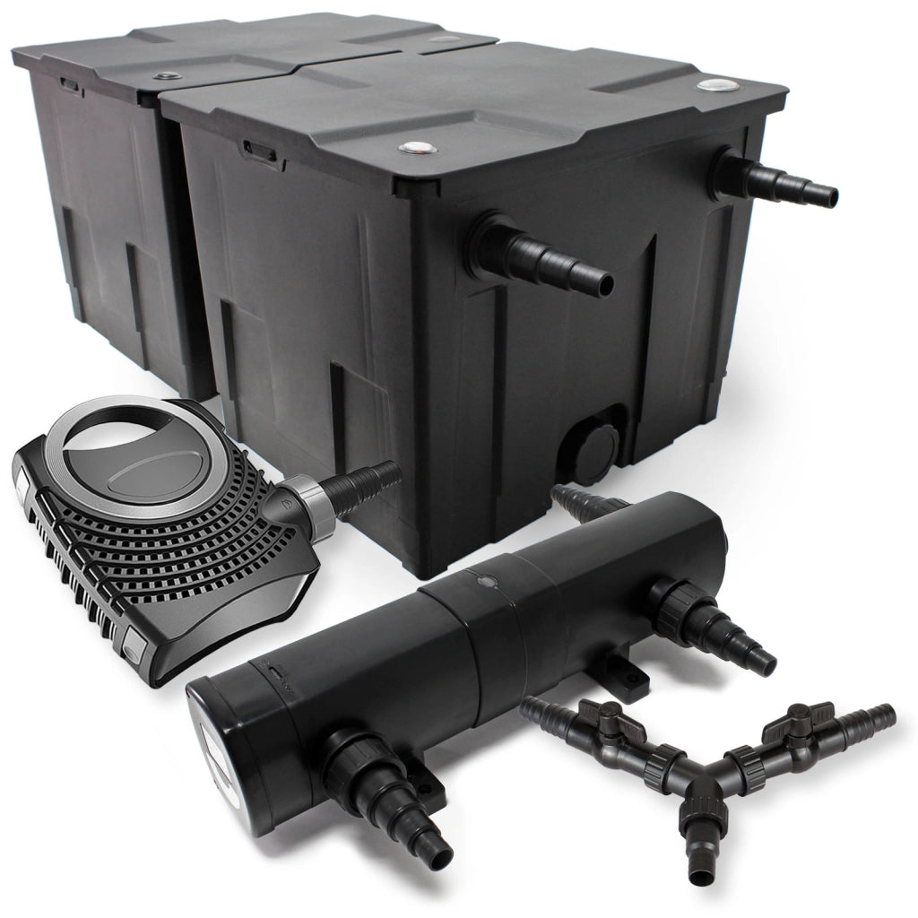 Set Filtro 60.000l Chiarificatore 18W Pompa NEO8000 70W