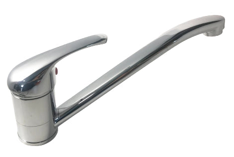 Miscelatore Cucina In Ottone Cromato Pesante Completo