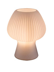 Lampada da tavolo bianca in vetro E14 Vinelle Rabalux 74023
