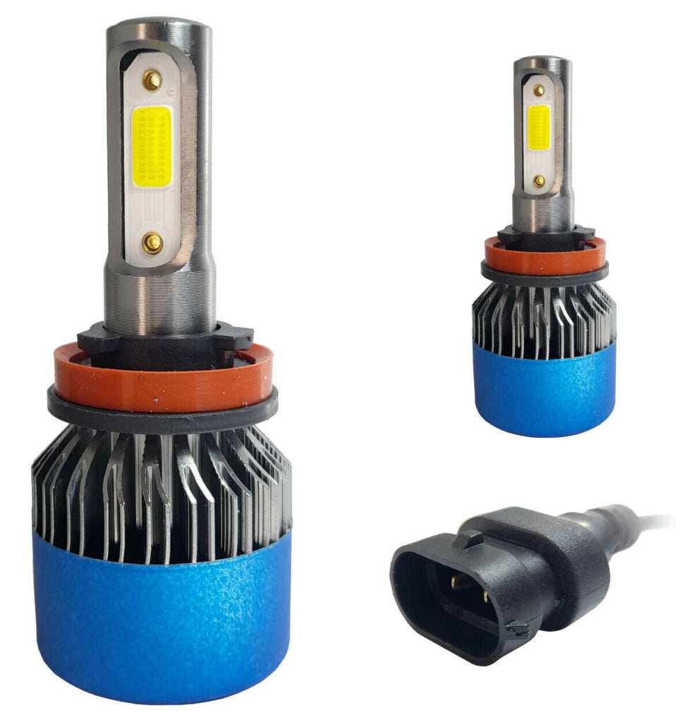 Coppia lampade fari auto lampadine H11 M2 CANBUS 3000 lumen 6000K 50W 12 - 32V