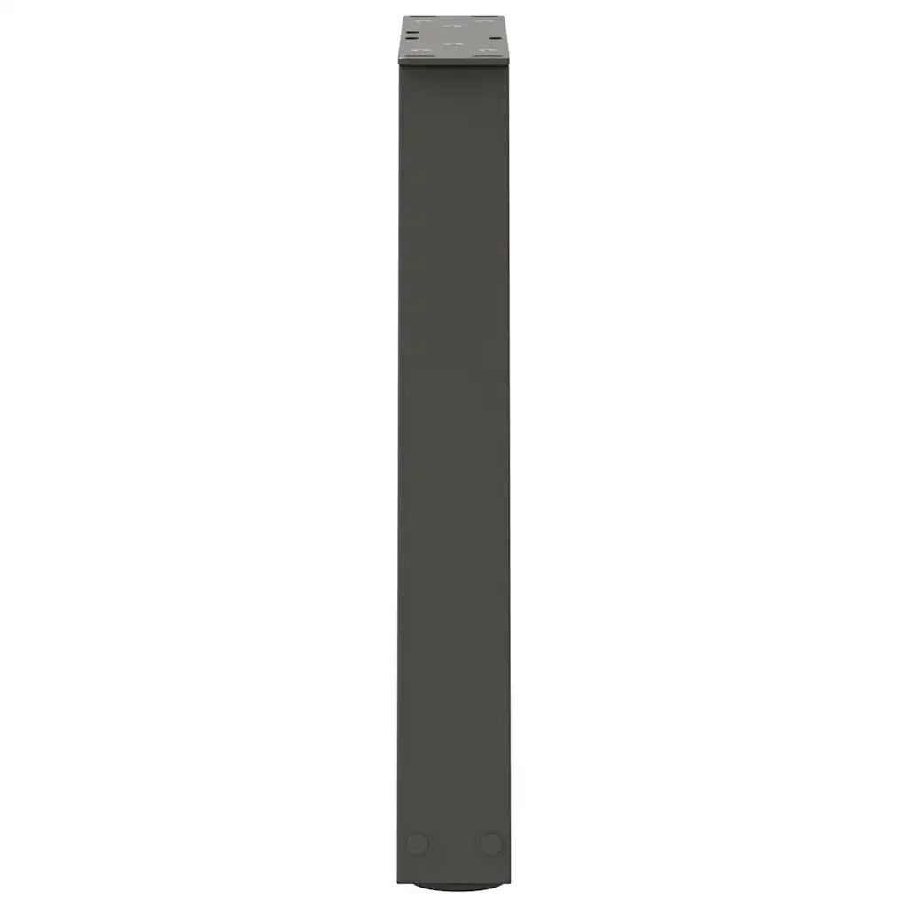 vidaXL Gambe per Tavolino da Caffè a Forma di V 2 pz Antracite 38x(42-43,3) cm Acciaio