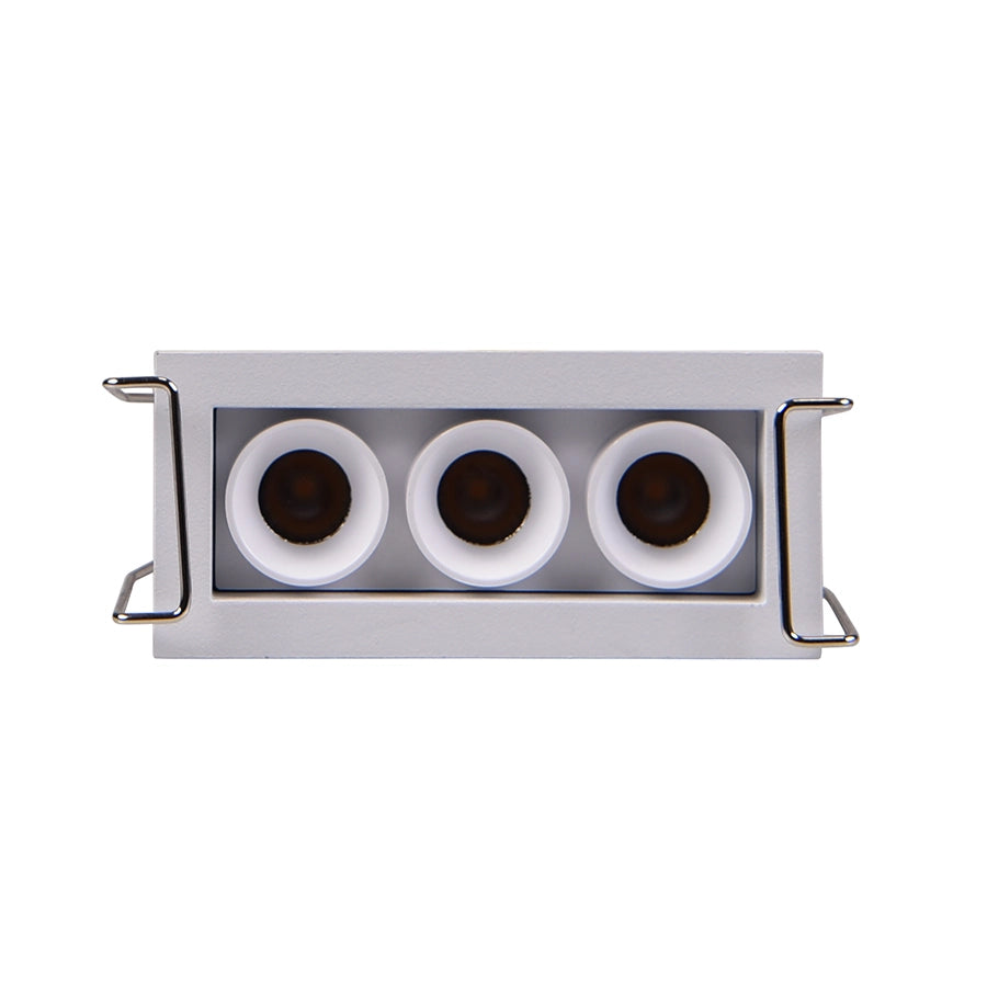 FARETTO LED RETTANGOLARE DA INCASSO PER CONTROSOFFITTI 6W LUCE BIANCA 6000K - ILLUMINAZIONE EFFICACE E DESIGN MODERNO