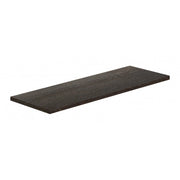 Mensola da Muro, Scaffale Legno, Mensola da Parete, Rovere Scuro, 56x20x1,8 cm - Smart