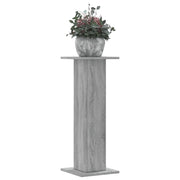 Supporti per Piante 2 pz Grigio Sonoma 30x30x80cm in Truciolato 3307869