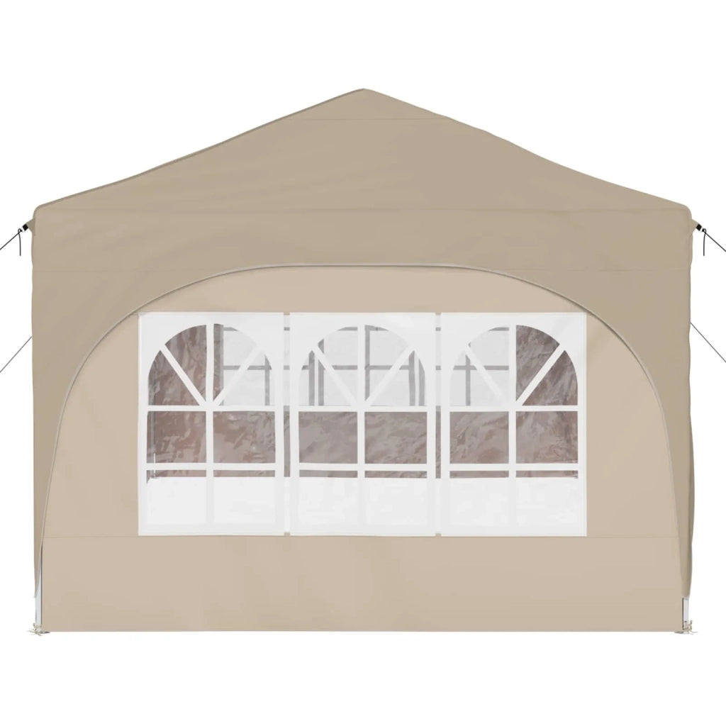 Tenda per feste a pop-up-Gazebo Crema 575 x 288 x 245 cm 600563