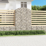 Cesto Gabbione ad Arco 150x50x220/240 cm Ferro Zincato 153461
