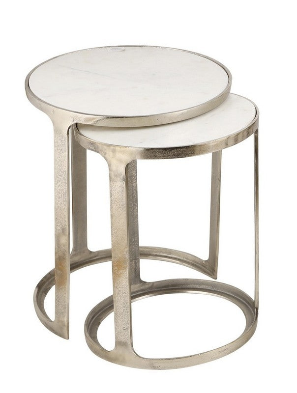 Set 2 Tavolini Rotondi Janira