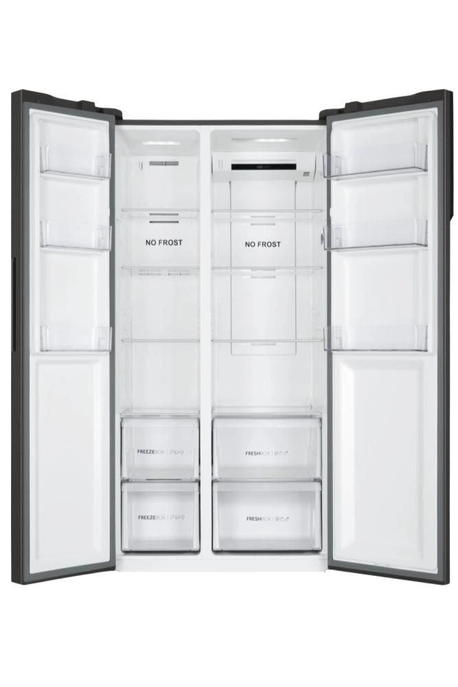 Haier HSR3918ENPB Libera installazione 528 L Nero